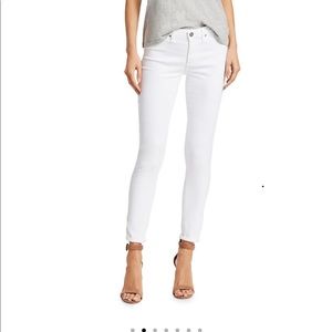 White AG legging ankle jeans size 26